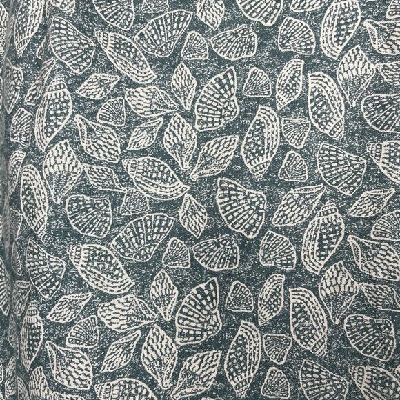 LL Bean Mens Green White Seashells Button Up Short Sleeve-M - Picture 4 of 12